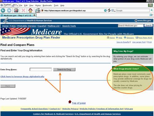 Medicare.gov - Find and Enter Your Drug Information Tutorial